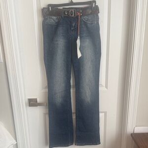 VJ Blue Women's Dark Blue Boot Cut Jeans